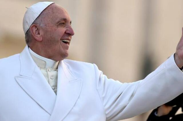 Popiežius ragina Lietuvą tapti „tiltu tarp Rytų ir Vakarų Europos“