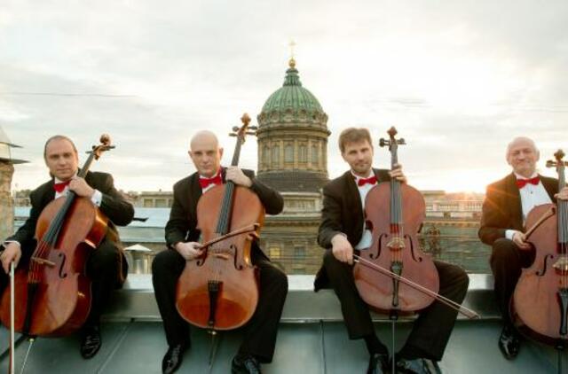 Į Lietuvą pirmą kartą atvyksta pasaulinio garso kvartetas „Rastrelli Cello Quartet“