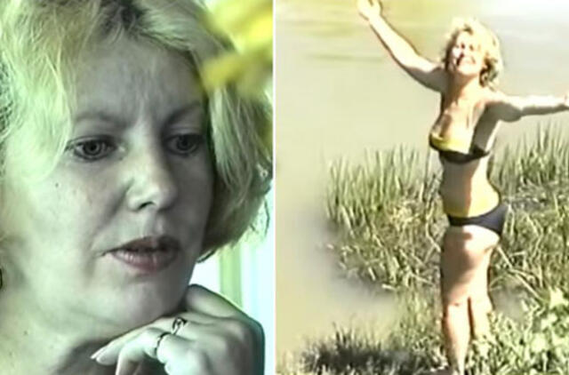 Paviešintas prieš 23 metus darytas V. Mainelytės interviu: pozuodama su maudymosi kostiumėliu ji šokiravo kolegas