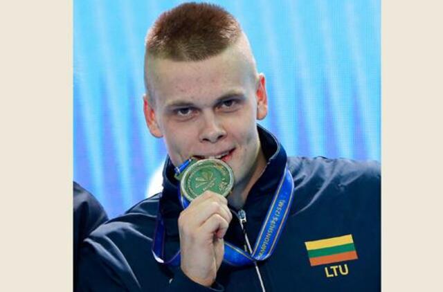 Plaukikas D. Rapšys tapo pasaulio čempionu