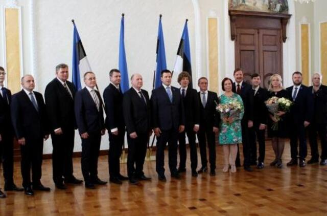 Estija turi naują vyriausybę