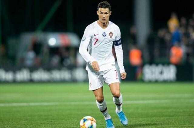 Cristiano Ronaldo vizitas LFF stadione: netikėtas mūsiškių smūgis ir keturi įvarčiai į Lietuvos vartus
