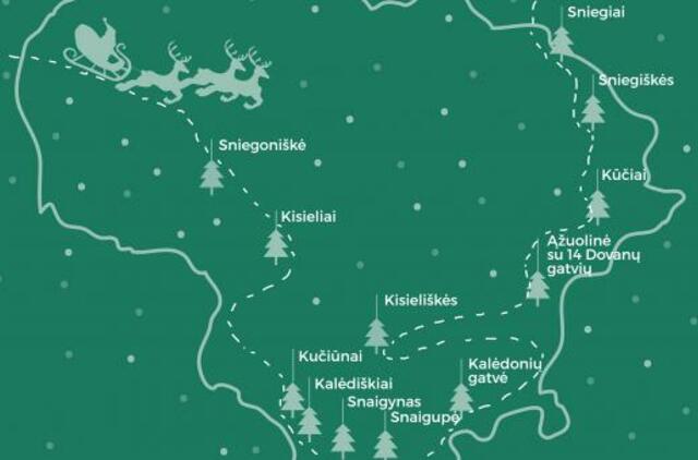 Kalėdinis kelionės maršrutas: dovanų į Ąžuolinę, sniego link Veisiejų