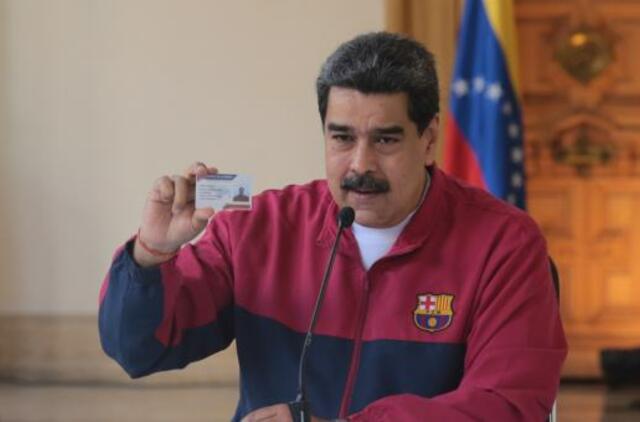JAV pareiškė Venesuelos prezidentui N. Maduro kaltinimus „narkoterorizmu“
