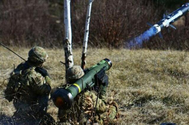 Estija gavo iš JAV 92 raketas „Javelin“