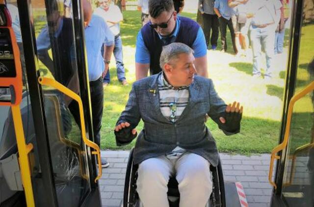 Ar Klaipėdos viešasis transportas draugiškas neįgaliesiems?