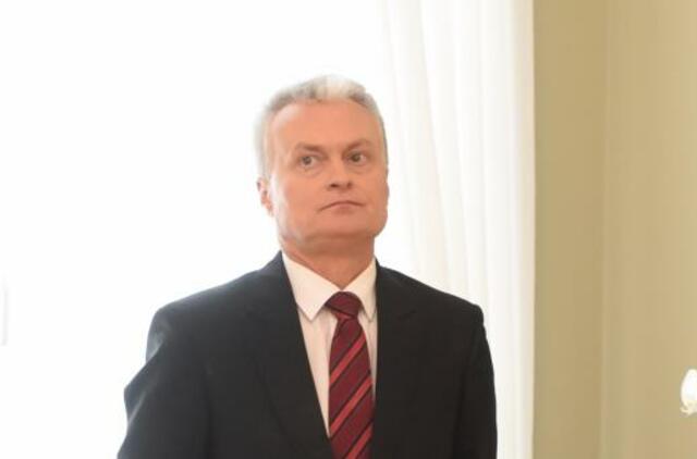 Dėl netekties šeimoje prezidentas G. Nausėda atšaukė vizitą Klaipėdos SGD terminale