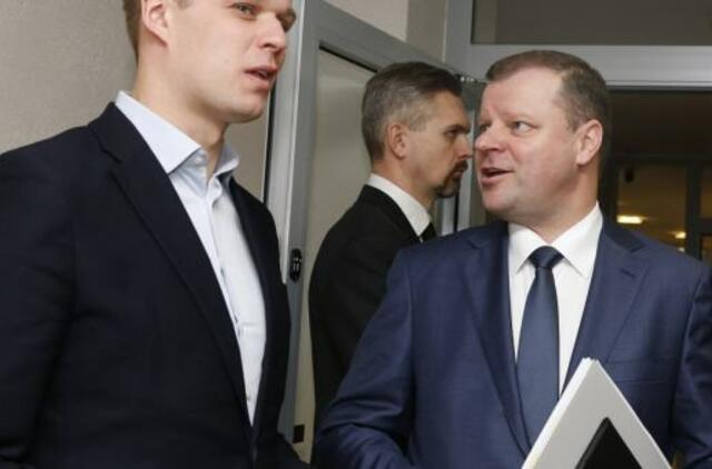 Premjeras G.Landsbergiui dėl Baltarusijos siūlo neskubėti: už užsienio politiką atsakingas prezidentas
