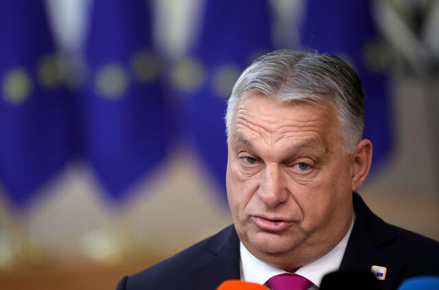 Vengrijos ministras pirmininkas Viktoras Orbanas 