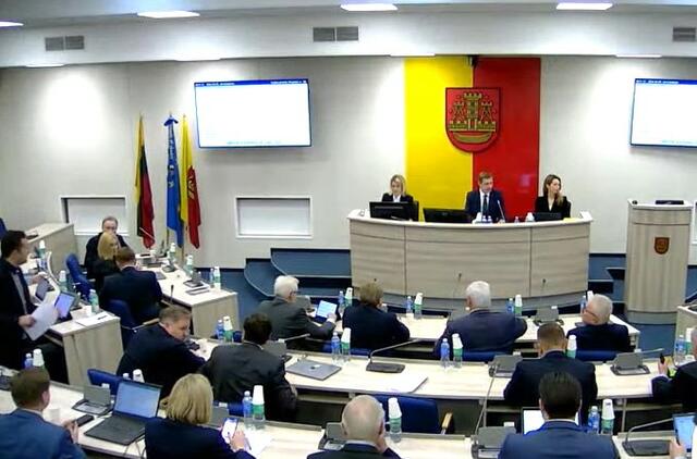 Klaipėdos tarybos posėdis