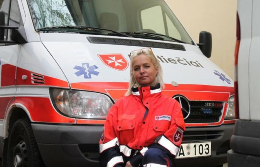 Pirmosios pagalbos programų vadovė medikė Marija Valentinaitytė