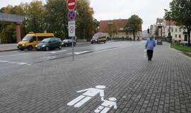 Klaipėdos senamiestyje - nauja dviračių važiavimo tvarka
