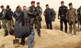 Irake aptikta masinė kapavietė su 153 "Al Qaeda" aukų palaikais
