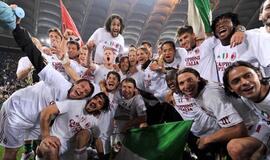"AC Milan" futbolininkai užsitikrino Italijos čempionų titulą