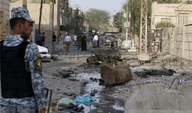 Ginkluoti išpuoliai ir sprogimai sukrėtė Bagdadą