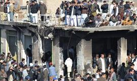 Pakistanas: teroro akto aukų skaičius išaugo iki 64
