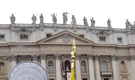 Naujojo popiežiaus intronizacija numatyta kovo 19-ąją