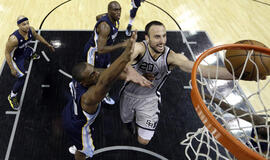 "Spurs" krepšininkai pergale pradėjo Vakarų konferencijos finalą