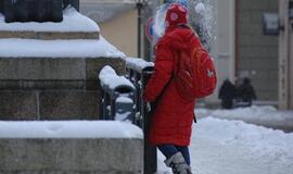 Švedų moksleiviai nejaučia šalčio: į mokyklą - bet kokiu oru