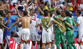 Kosta Rikos futbolininkai netikėtai įveikė italus ir užsitikrino kelialapį į aštuntfinalį