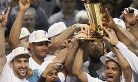 NBA čempionate - "Spurs" krepšininkų triumfas