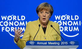 Angela Merkel: ES prioritetas - Ukrainos teritorijos vientisumas