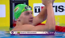 Andrius Šidlauskas iškovojo aukso medalį