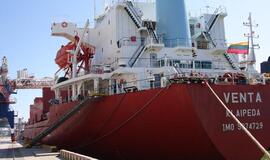Iš JAV uosto išplaukė LJL laivas "Venta"
