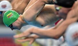 Plaukikas Andrius Šidlauskas pasaulio jaunimo čempionate pateko į pusfinalį