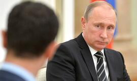 Vladimiras Putinas pažadėjo Bašarui al Asadui pagalbą