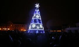 Kalėdų eglės įžiebimas Klaipėdoje