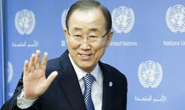 JT generalinis sekretorius Pan Gi Munas galimai kels savo kandidatūrą Pietų Korėjos prezidento rinkimuose