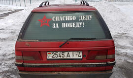 Baltarusio automobilis į Lietuvą neįvažiavo