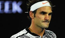 Šveicaras Rodžeris Federeris po septynerių metų pertraukos triumfavo "Australian Open" turnyre