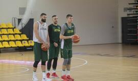 Lietuvos krepšinio rinktinė Palangoje