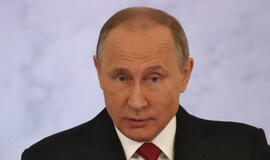 Vladimiras Putinas: sprogimas Sankt Peterburgo prekybos centre - teroro aktas