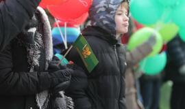 Pilietinė akcija „Pajūrio vaikai po šimtmečio vėliava“