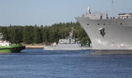 Šiandien - NATO laivų atvykimo diena