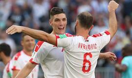 Serbijos futbolininkai pergale pradėjo pasaulio čempionatą