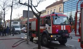 Klaipėdos picerijoje kilo gaisras