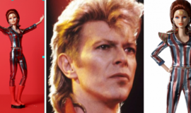 „Mattel“ pristato D. Bowie garbei sukurtą lėlę barbę