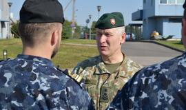 Kariuomenės vadas lankė Klaipėdos įgulos karinius vienetus