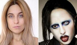 Klaipėdietė Olesia Žuravliova transformavosi į M. Mansoną