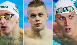 Plaukikai D. Rapšys ir A. Šidlauskas Kazanėje pateko į pasaulio taurės etapo finalus