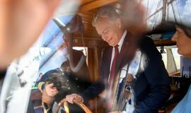 Prezidentas Gitanas Nausėda lankėsi Jūros šventėje
