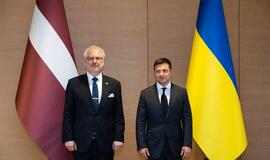 Latvijos prezidentas atskleidė savo viziją apie Ukrainos ateitį po karo