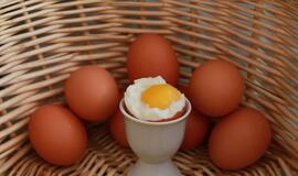Nuo virtų kiaušinių lukštai nusilups per sekundę