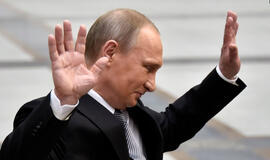 Maskva: V. Putino partija pirmauja aneksuotose Ukrainos teritorijose