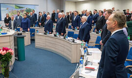 ssTARYBA. Pirmasis naujosios Klaipėdos miesto tarybos posėdis įvyko šių metų balandžio 20 d.
