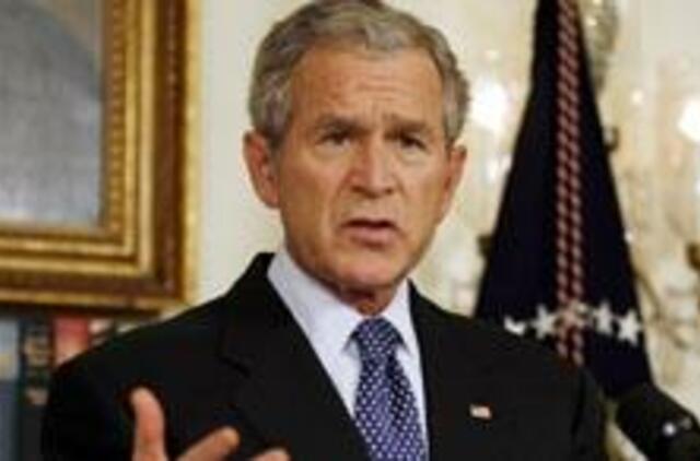 Dž. V. Bušas - nepopuliariausias JAV prezidentas